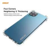 For Samsung Galaxy A22 4G EU Version ENKAY Hat-Prince Clear TPU Shockproof Case Soft Anti-slip Cover