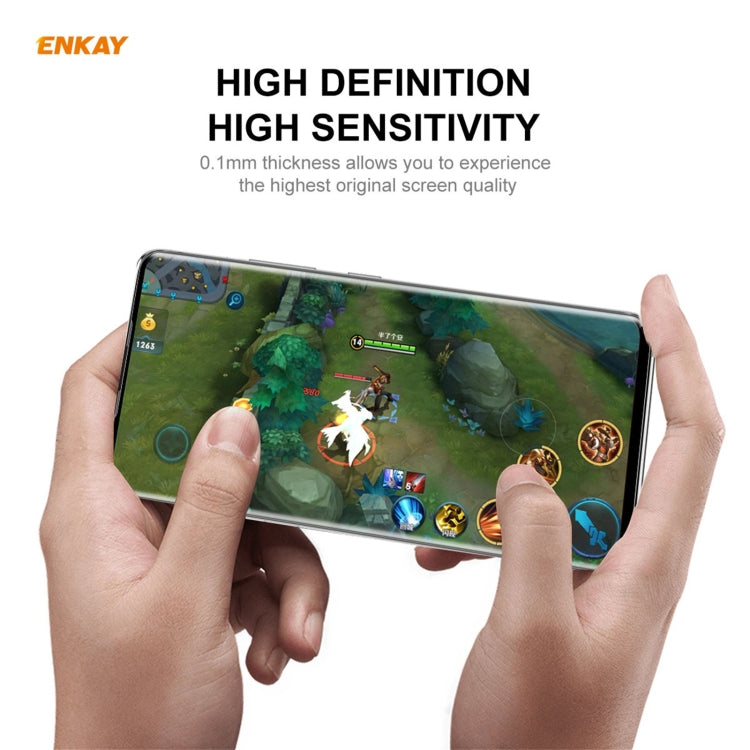 For Redmi Note 10 Pro / Note 10 Pro Max 5 PCS ENKAY Hat-Prince Full Glue Full Coverage Screen Protector Explosion-proof Hydrogel Film