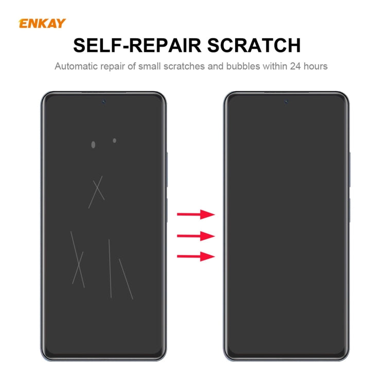 For Xiaomi Mi 11 Ultra 5 PCS ENKAY Hat-Prince Full Glue Full Coverage Screen Protector Explosion-proof Hydrogel Film