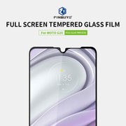 For Motorola Moto G20 PINWUYO 9H 2.5D Full Screen Tempered Glass Film(Black)