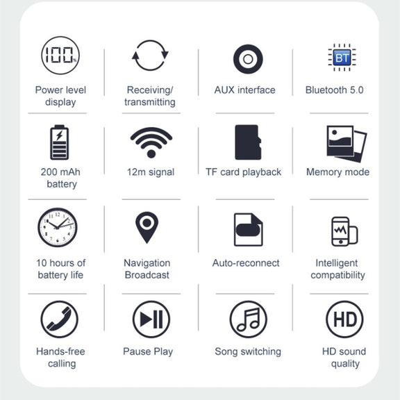 BR02 Bluetooth 5.0 Receive and transmit 2-in-1 PC TV Bluetooth audio adapter with battery display