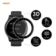 For Venu 2 / Vivoactive 4 45mm 10 PCS ENKAY Hat-Prince 3D Full Screen Soft PC Edge + PMMA HD Screen Protector Film