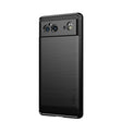 For Google Pixel 6 MOFI Gentleness Series Brushed Texture Carbon Fiber Soft TPU Case(Black) - Google Cases by MOFI | Online Shopping South Africa | PMC TechLife | Buy Now Pay Later Mobicred