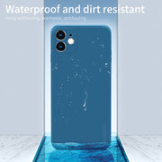 For iPhone 11 PINWUYO Sense Series Liquid Silicone TPU Mobile Phone Case (Black)