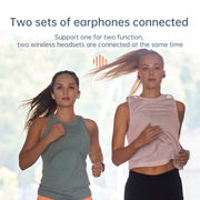 C31 2 in 1 5.0 Bluetooth Receiver Transmitter Support Two Devices At the Same Time