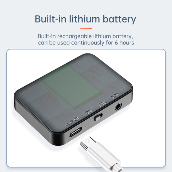C31 2 in 1 5.0 Bluetooth Receiver Transmitter Support Two Devices At the Same Time