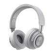 P1 Wireless Bluetooth 5.0 Stereo Soft Leather Earmuffs Foldable Headset Built-in Mic for PC / Cell Phones(Gray) - Headset & Headphone by PMC TechLife | Online Shopping South Africa | PMC TechLife