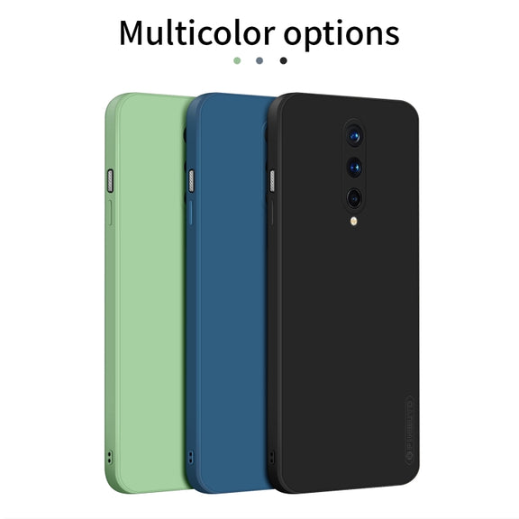 For OnePlus 8 PINWUYO Touching Series Liquid Silicone TPU Shockproof Case(Green)