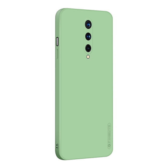 For OnePlus 8 PINWUYO Touching Series Liquid Silicone TPU Shockproof Case(Green)