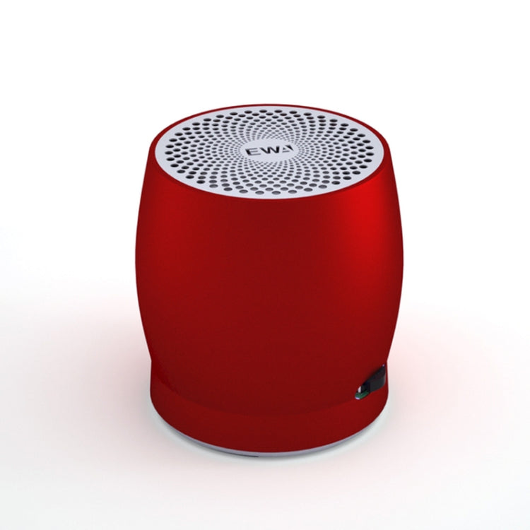 EWA A1 Portable TWS Bluetooth Wireless Speaker IPX5 Water-resistant Support TF Card(Red)