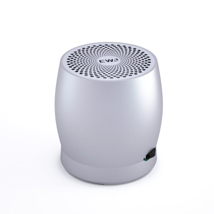 EWA A1 Portable TWS Bluetooth Wireless Speaker IPX5 Water-resistant Support TF Card(Silver)
