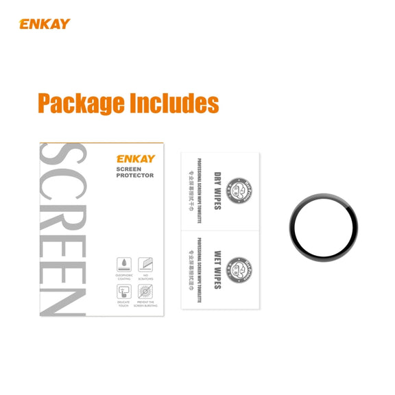 1 PC For Huawei WATCH 3 46mm ENKAY Hat-Prince 3D Full Coverage Soft PC Edge + PMMA HD Screen Protector Film