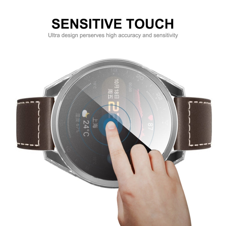 For Huawei Watch 3 Pro 48mm ENKAY Hat-Prince Full Coverage Transparent Soft Case TPU HD Clear Cover