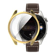 For Huawei Watch 3 Pro 48mm ENKAY Hat-Prince Full Coverage Transparent Soft Case TPU HD Clear Cover(Gold) - Watch Cases by ENKAY