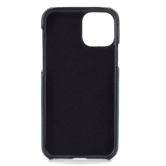 For iPhone 13 Pro Paste Skin + PC Thermal Sensor Discoloration Case (Black Blue)