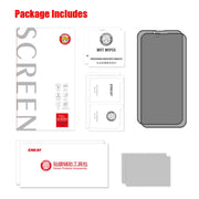 For iPhone 13 Pro Max 2pcs ENKAY Hat-Prince Full Coverage 28 Degree Privacy Screen Protector Anti-spy Tempered Glass Film
