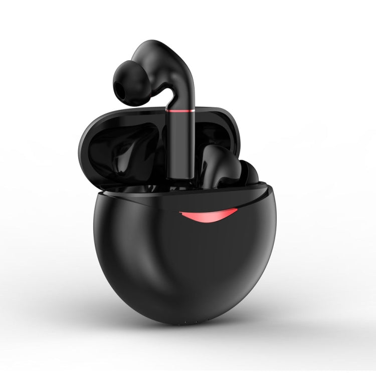T&G T50 Sport TWS Bluetooth Earphone HIFI Noise Canceling Handfree Earbuds with Microphone(Black)