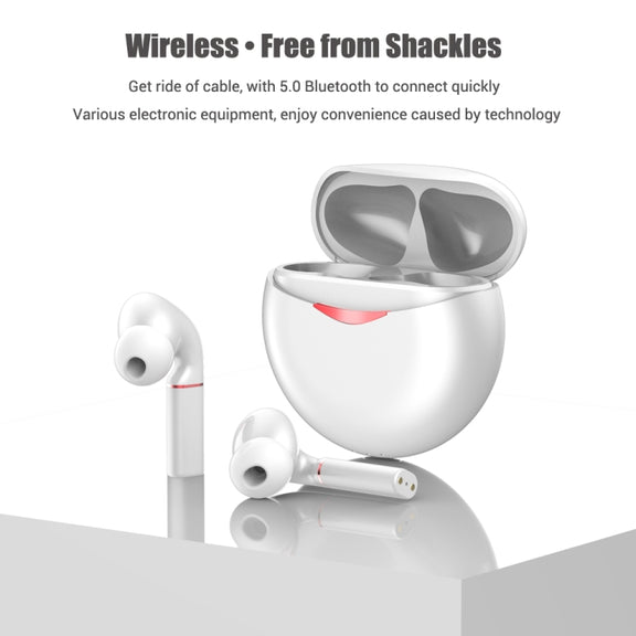T&G T50 Sport TWS Bluetooth Earphone HIFI Noise Canceling Handfree Earbuds with Microphone(Black)