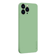 For iPhone 13 Pro Max PINWUYO Touching Series Liquid Silicone TPU Shockproof Case (Green)
