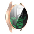 For Samsung Galaxy Watch4 44mm ENKAY Hat-Prince Full Coverage Electroplated Soft TPU Case with Screen Protection(Rose Gold) - Screen Protector by ENKAY | Online Shopping South Africa | PMC TechLife | Buy Now Pay Later Mobicred
