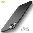 For iPhone 13 MOFI Frosted PC Ultra-thin Hard Case(Black) - iPhone 13 Cases by MOFI | Online Shopping South Africa | PMC TechLife | Buy Now Pay Later Mobicred