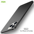For iPhone 13 Pro Max  MOFI Frosted PC Ultra-thin Hard Case(Black) - free shipping - PMC TechLife - Order now!