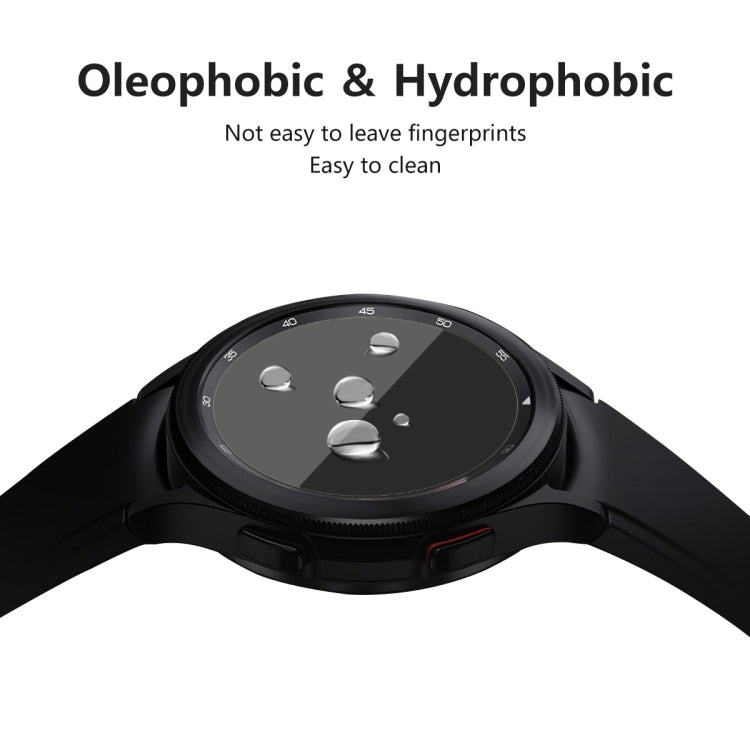 1 PCS For Samsung Galaxy Watch4 Classic 46mm ENKAY Hat-Prince Full Screen Coverage Without Warping Edge TPU Soft Film