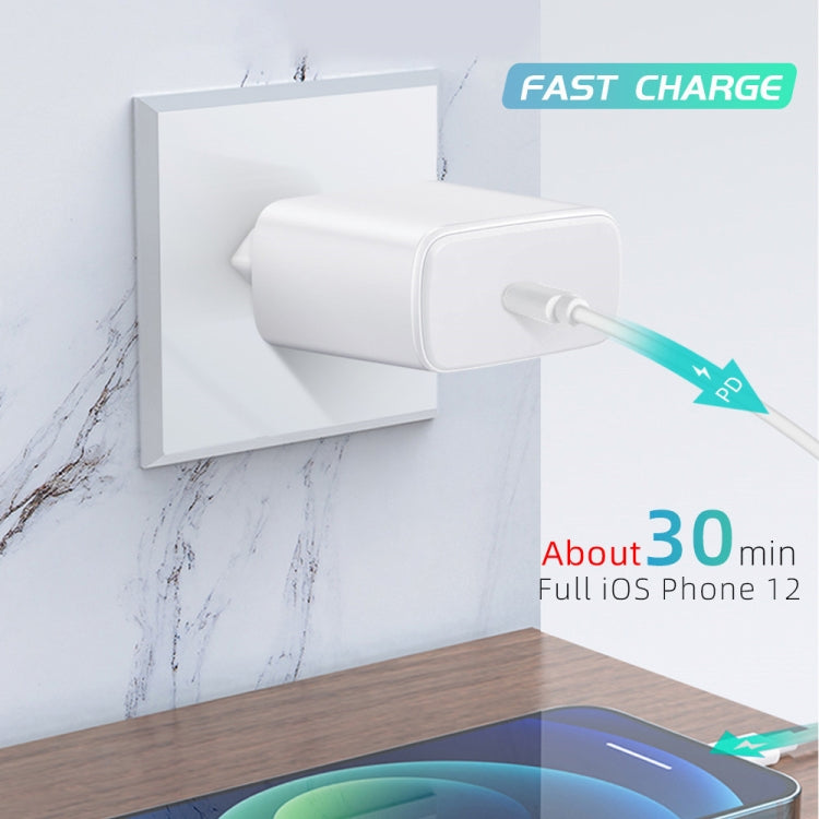 M135 45W USB-C / Type-C Port Fast Charger, EU Plug(Black)