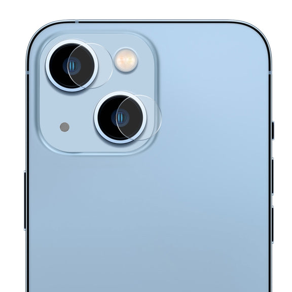For iPhone 13 1 Set ENKAY Hat-Prince Case Friendly Tempered Glass Camera Lens Film Anti-Scratch Protector