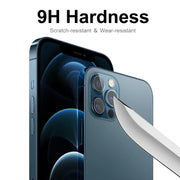 For iPhone 13 Pro / 13 Pro Max 1 Set ENKAY Hat-Prince Case Friendly Tempered Glass Camera Lens Film Anti-Scratch Protector
