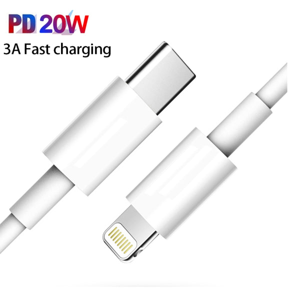 1.5m PD20W USB-C / Type-C to 8 Pin PD Fast Charging Sync Data Cable for iPhone 13 / 12 Series