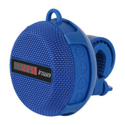BT368 LED Digital Display Outdoor Portable IPX65 Water-resistant Bluetooth Speaker(Blue)