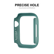 ENKAY Hat-Prince PC Frame + Full Coverage PMMA HD Screen Protector Film For Apple Watch Series 8 / 7 41mm(Green)