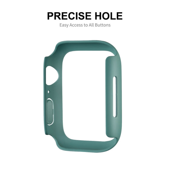 ENKAY Hat-Prince PC Frame + Full Coverage PMMA HD Screen Protector Film For Apple Watch Series 8 / 7 41mm(Red)