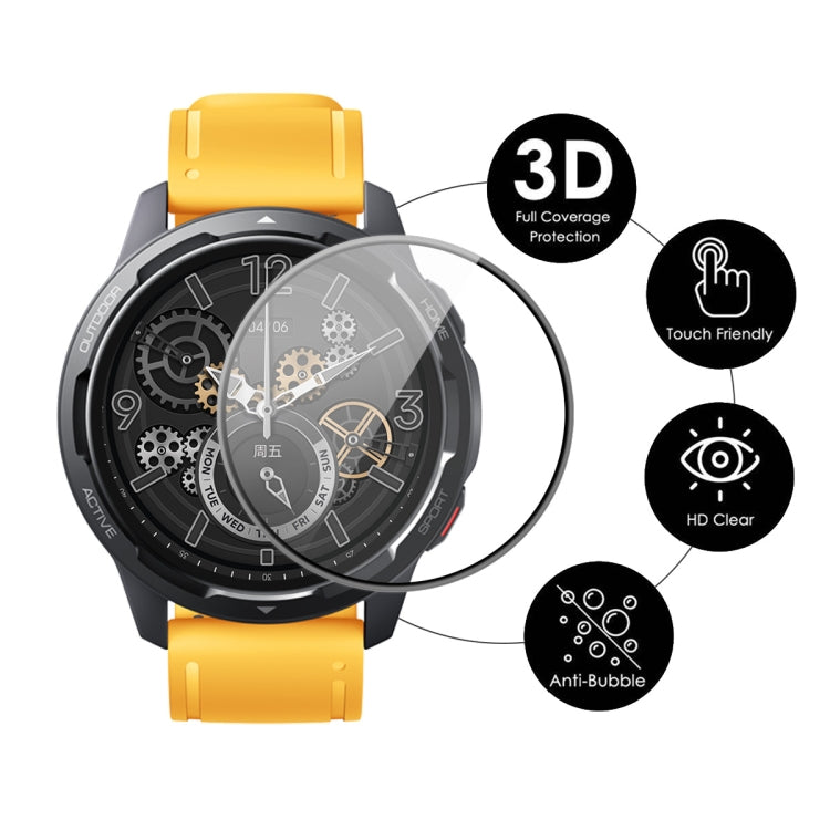 10 PCS For Xiaomi Watch Color 2 ENKAY Hat-Prince 3D Full Coverage Soft PC Edge + PMMA HD Screen Protector Film