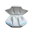 TWS-G11 Bluetooth 5.0 Low Latency TWS Stereo Gaming Earphone with Cool LED(White) - TWS Earphone by PMC TechLife | Online Shopping South Africa | PMC TechLife