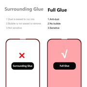For iPhone 13 / 13 Pro 5pcs ENKAY Hat-Prince Full Glue Tempered Glass 6D Full Coverage Anti-scratch Protector