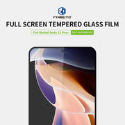 For Xiaomi Redmi Note 11 Pro / Note 11 Pro+ PINWUYO 9H 2.5D Full Screen Tempered Glass Film(Black)