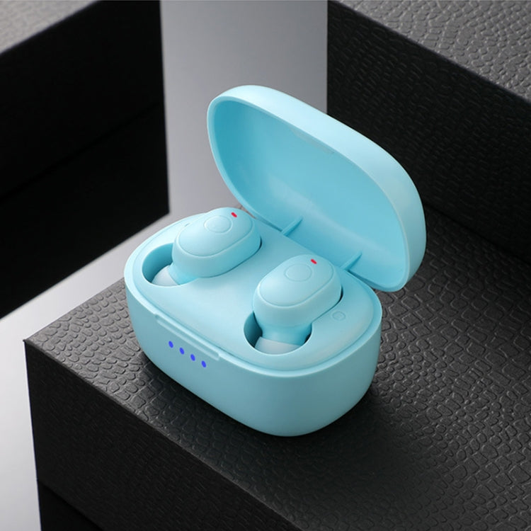 T&G TG911 Bluetooth V5.1 Sport Water-resistant Mini Touch-Control Noise Cancelling Earphones(Blue)