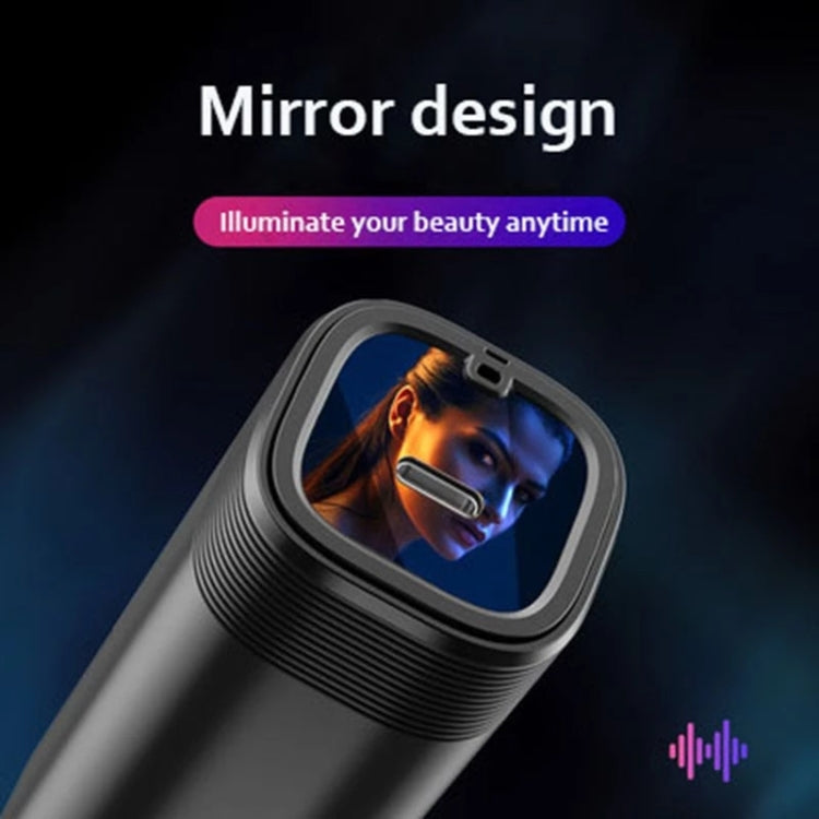 T&G TG909 TWS In-Ear Mini Dual Channel Stereo Bluetooth Earphones with LED Display(Black Silver)