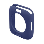 ENKAY Hat-Prince Protective TPU Watch Case + Full Coverage PET Screen Protector Film For Apple Watch Series 8 / 7 41mm(Dark Blue) - Watch Cases by ENKAY