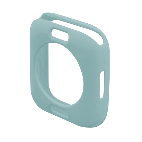 ENKAY Hat-Prince Protective TPU Watch Case + Full Coverage PET Screen Protector Film For Apple Watch Series 8 / 7 45mm(Green) - Watch Cases by ENKAY