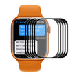 5 PCS ENKAY Hat-Prince 3D Curved Edge Full Coverage Full Tempered Glass HD Screen Protector Film For Apple Watch Series 7 41mm(Black) - Screen Protector by ENKAY | Online Shopping South Africa | PMC TechLife | Buy Now Pay Later Mobicred