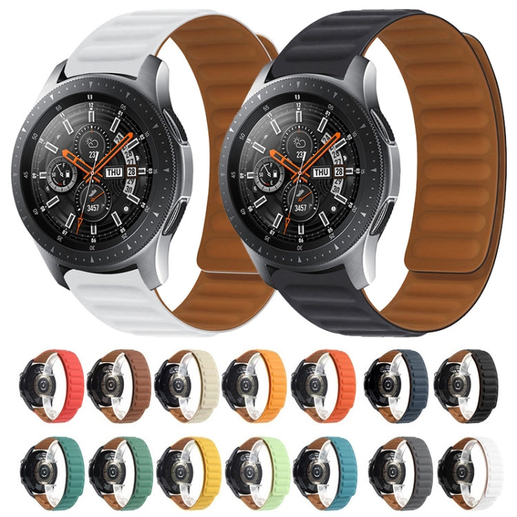 For Samsung Galaxy Live SM-R382 Silicone Magnetic Watch Band(Gray)