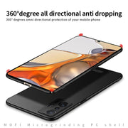 For Xiaomi Mi 11T / 11T Pro MOFI Frosted PC Ultra-thin Hard Phone Case(Red)
