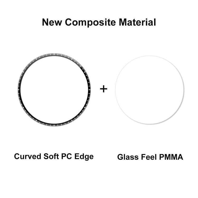 10 PCS For Huawei Watch GT Runner 46mm ENKAY Hat-Prince 3D Full Coverage Soft PC Curved Edge + PMMA HD Screen Protector Film