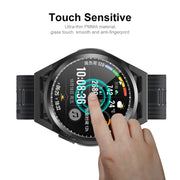 10 PCS For Huawei Watch GT Runner 46mm ENKAY Hat-Prince 3D Full Coverage Soft PC Curved Edge + PMMA HD Screen Protector Film
