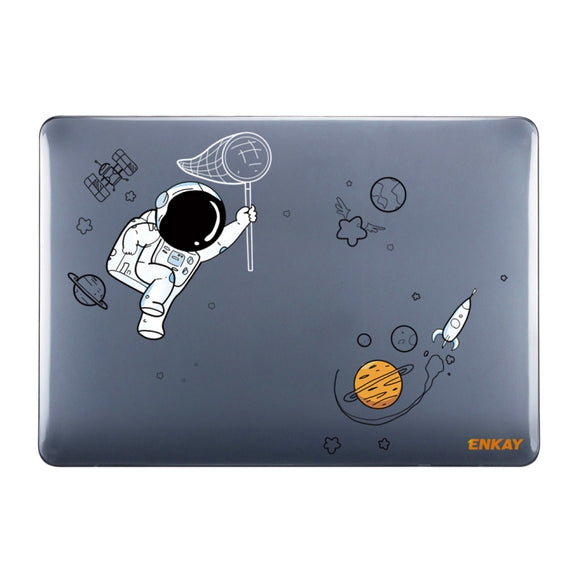 For MacBook Air 13.3 inch A2179 / A2337 ENKAY Spaceman Pattern Laotop Protective Crystal Case(Spaceman No.2)