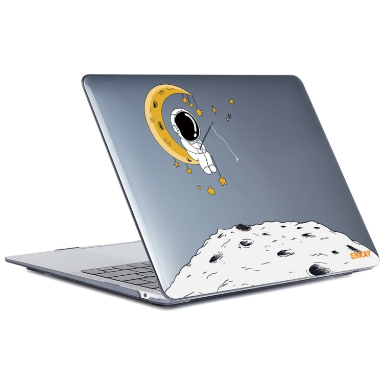 For MacBook Air 13.3 inch A2179 / A2337 ENKAY Spaceman Pattern Laotop Protective Crystal Case(Spaceman No.3)