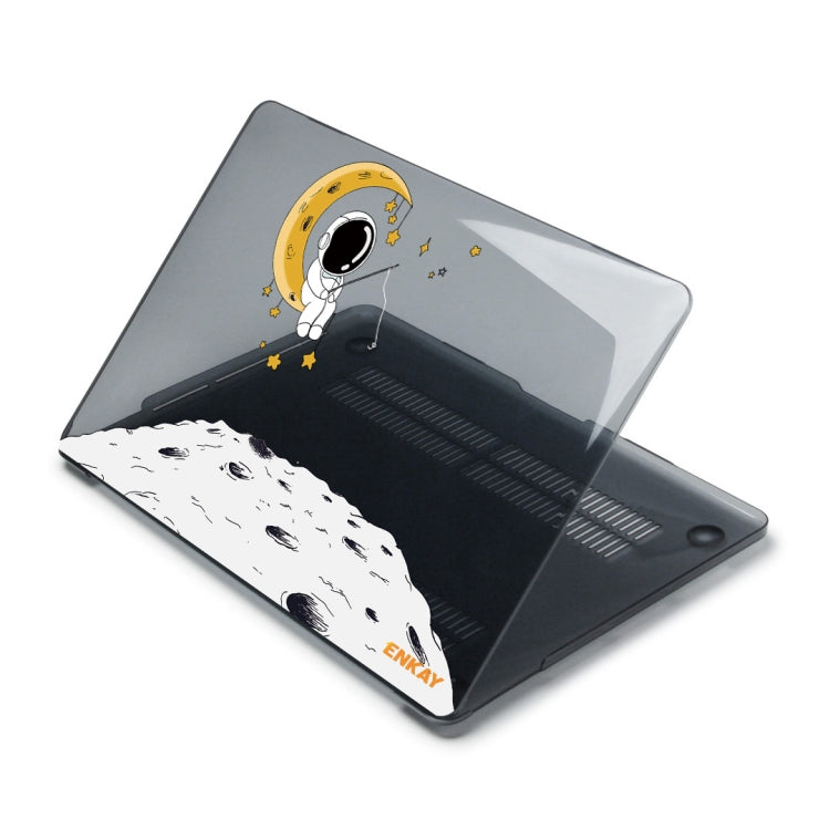 For MacBook Air 13.3 inch A2179 / A2337 ENKAY Spaceman Pattern Laotop Protective Crystal Case(Spaceman No.3)